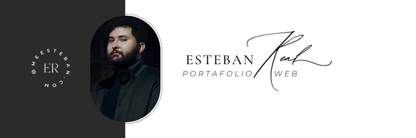 Banner del portafolio de Esteban